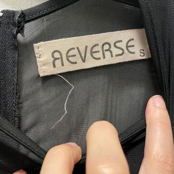 Studded Cutout Mesh Dress - Picture 5 of 5